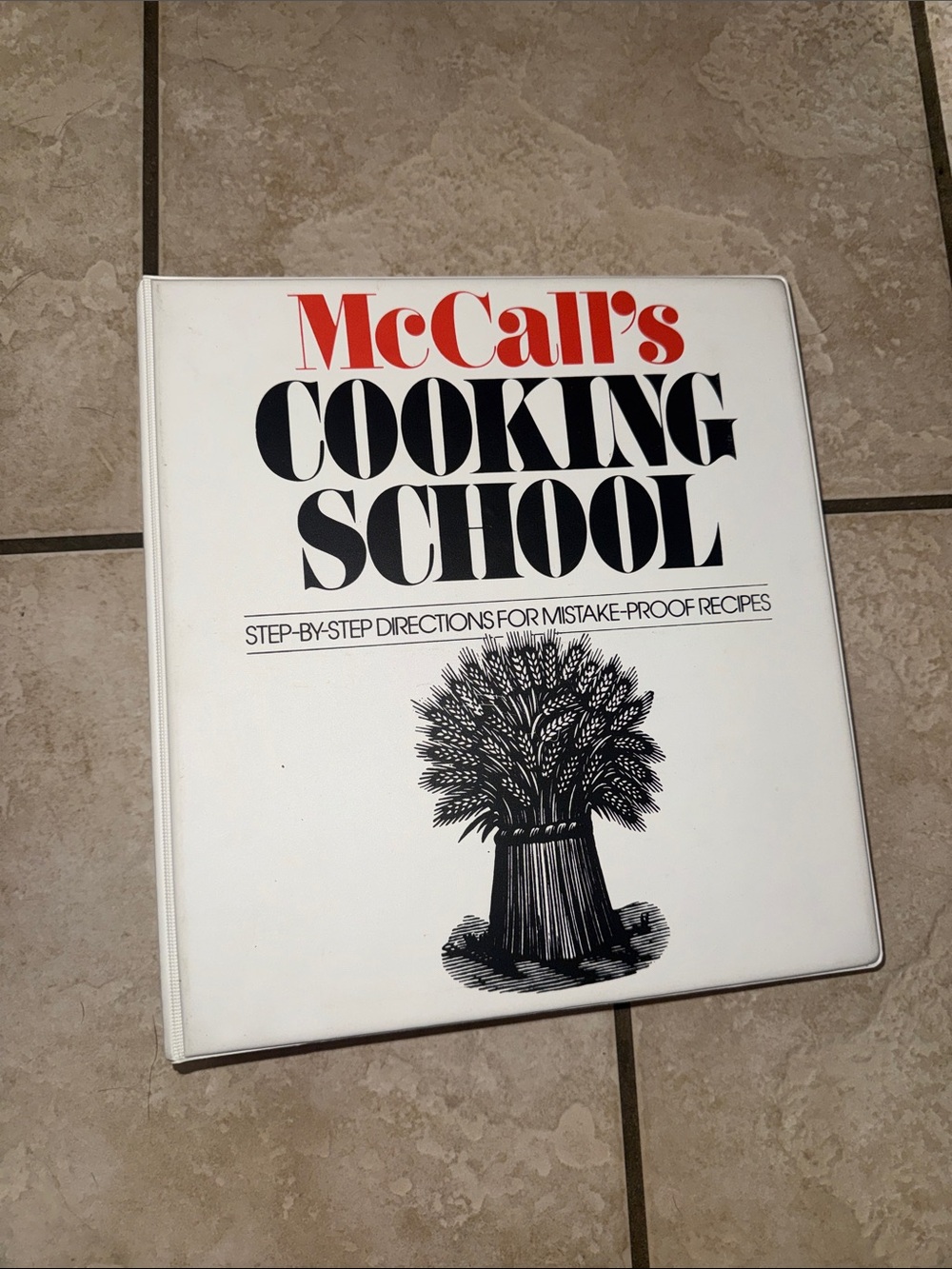 McCall’s Cooking School Cookbook - Full Binder